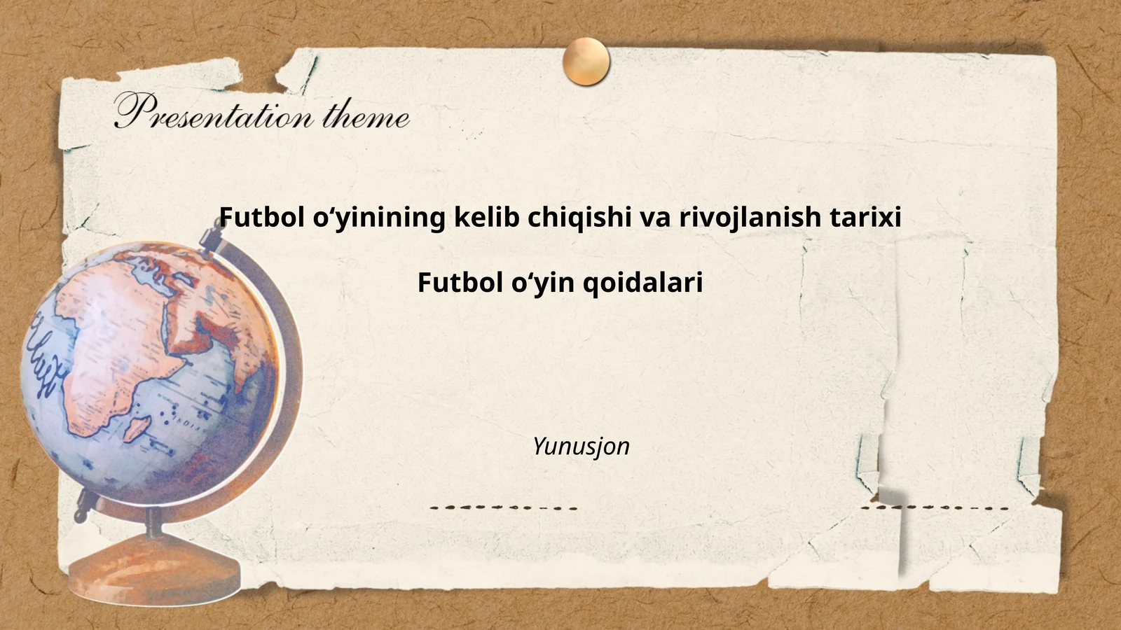 Futbol oʻyinining kelib chiqishi va rivojlanish tarixi