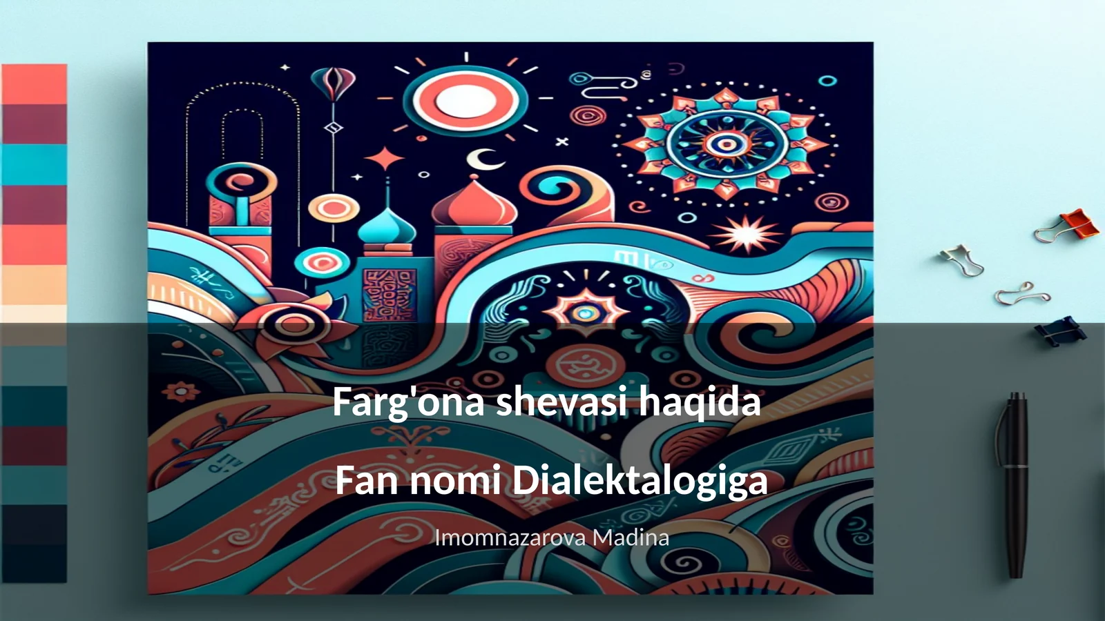Farg'ona shevasi haqida