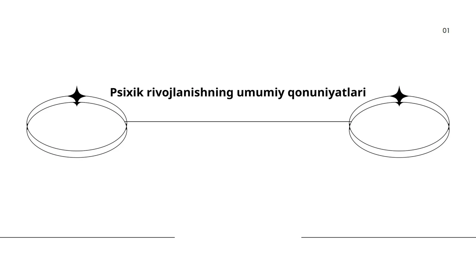 Psixik rivojlanishning umumiy qonuniyatlari