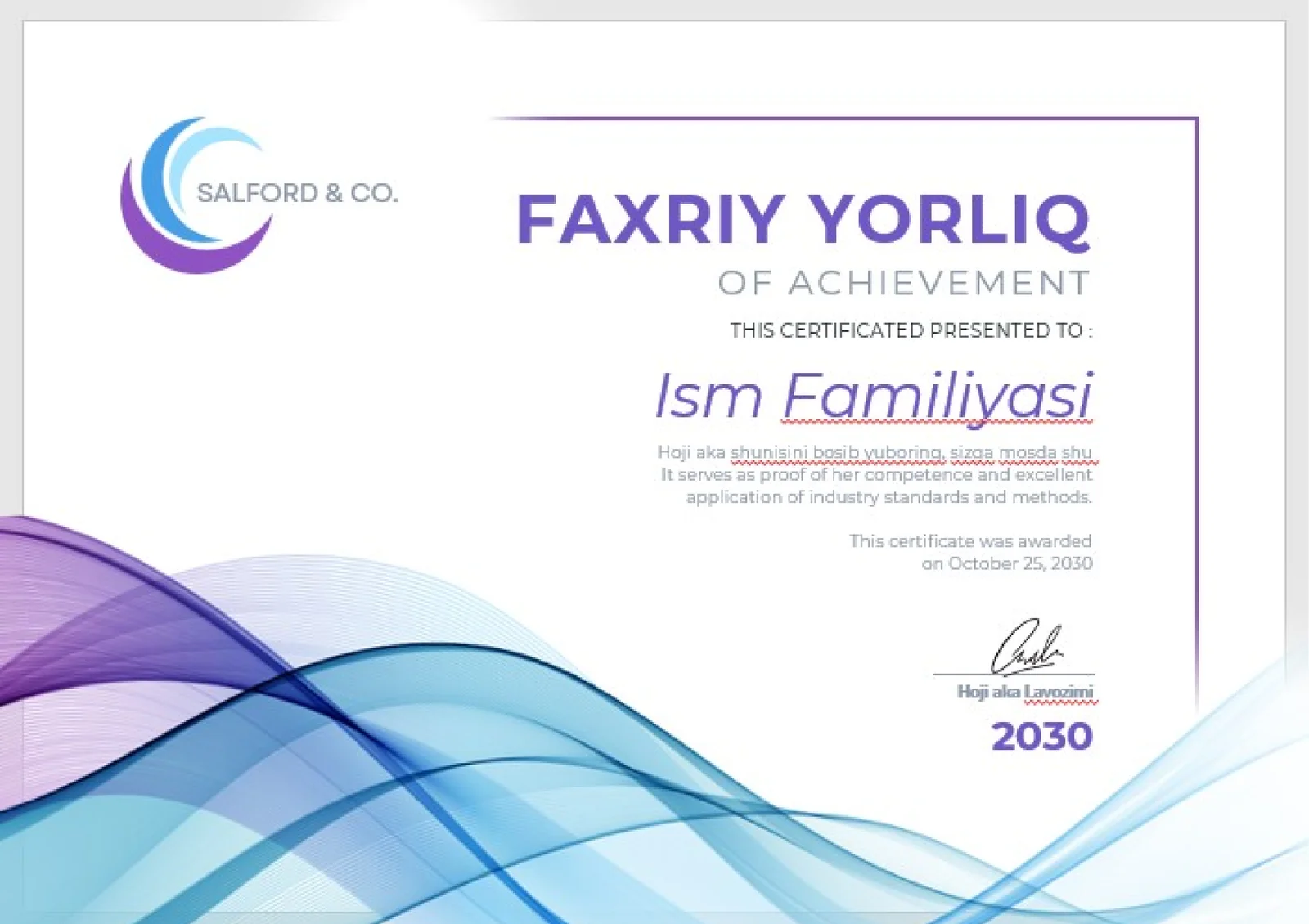 FAXRIY YORLIQ