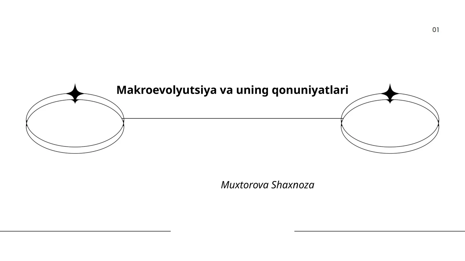 Makroevolyutsiya va uning qonuniyatlari