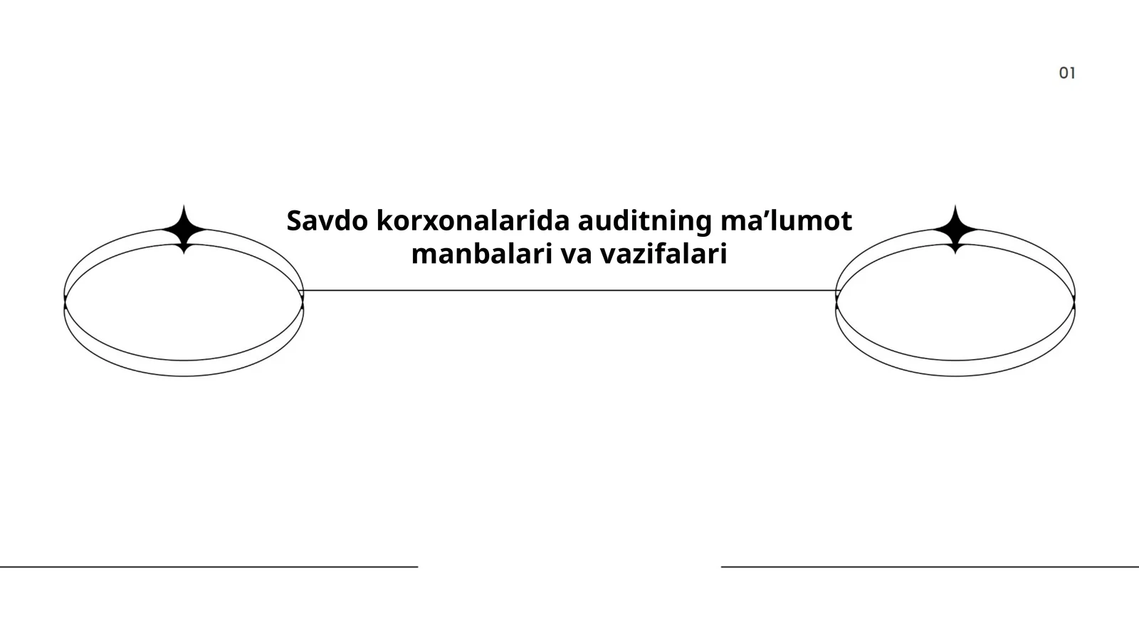 Savdo korxonalarida auditning maʼlumot manbalari va vazifalari