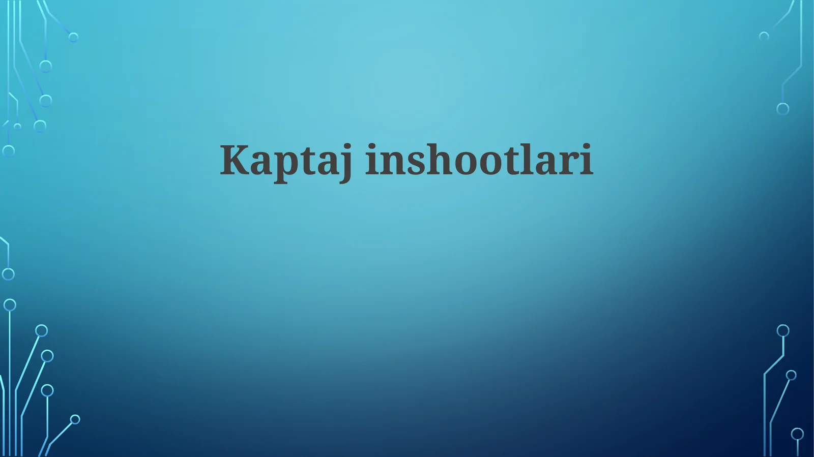 Kapitan Zarbalari Tarixi
