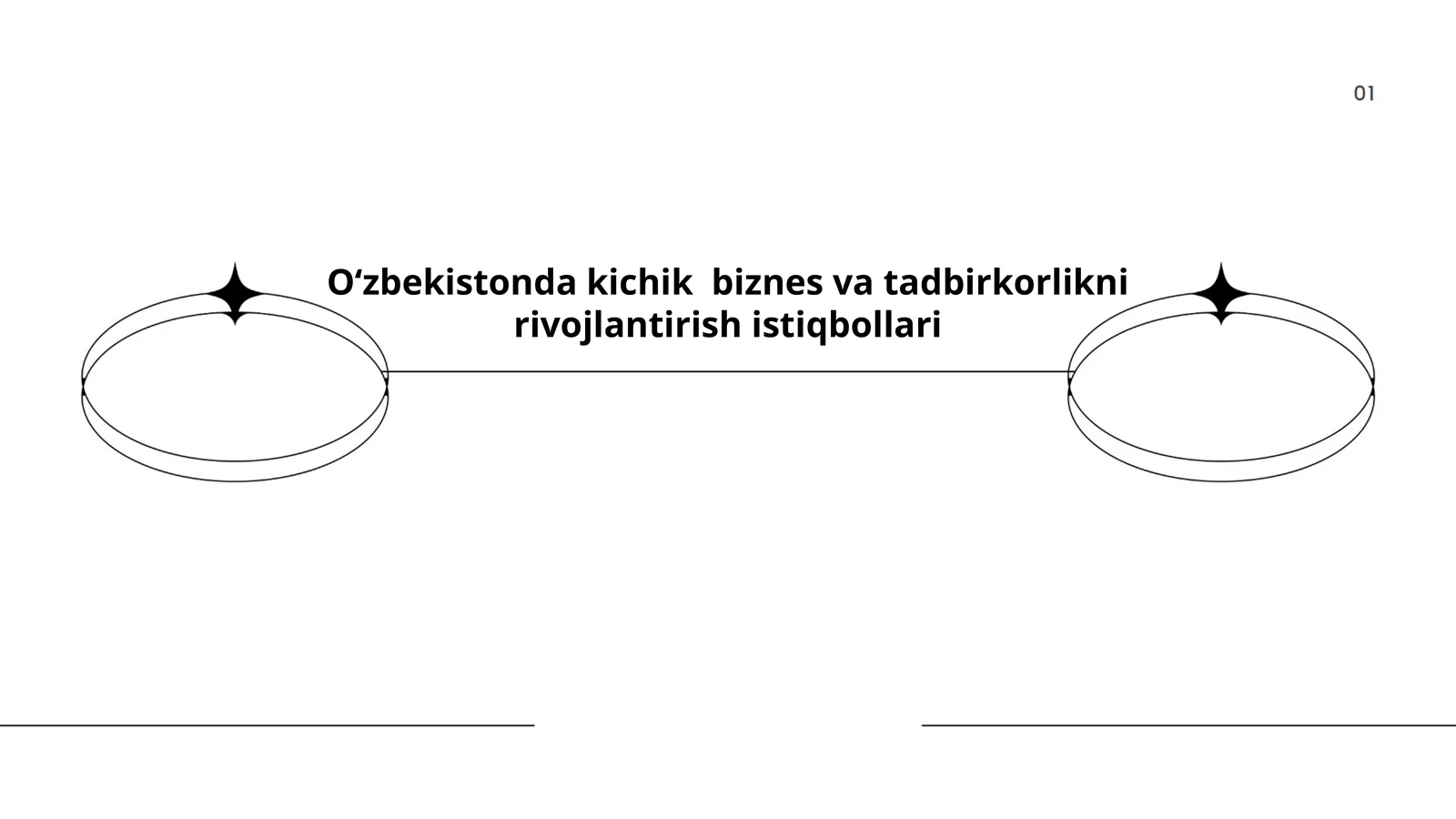 O‘zbekistonda kichik biznes va tadbirkorlikni rivojlantirish istiqbollari
