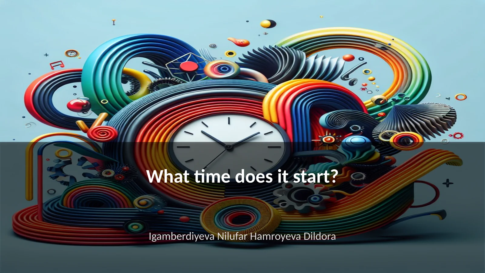 Start Time
