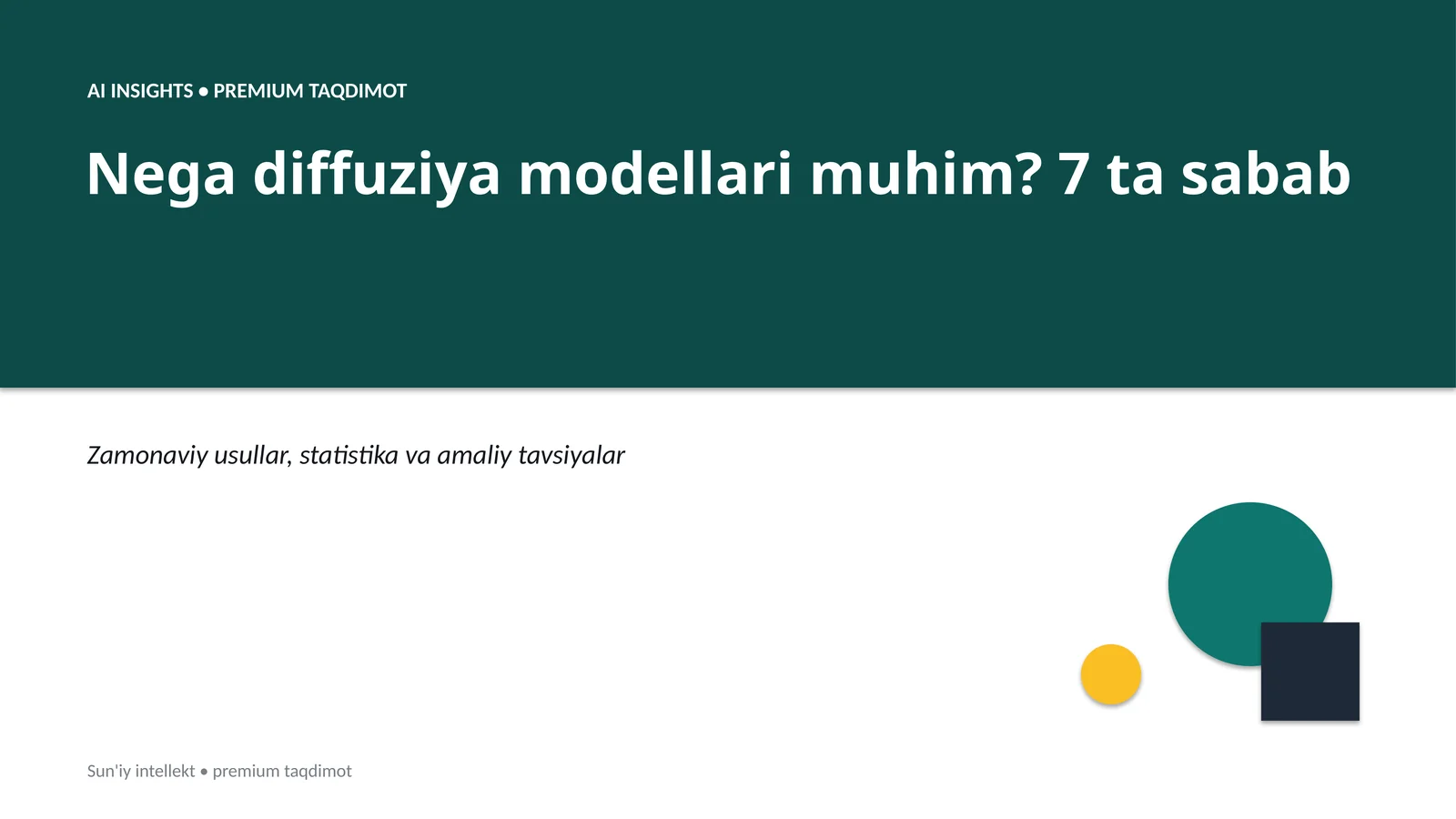 Sun'iy Intellekt