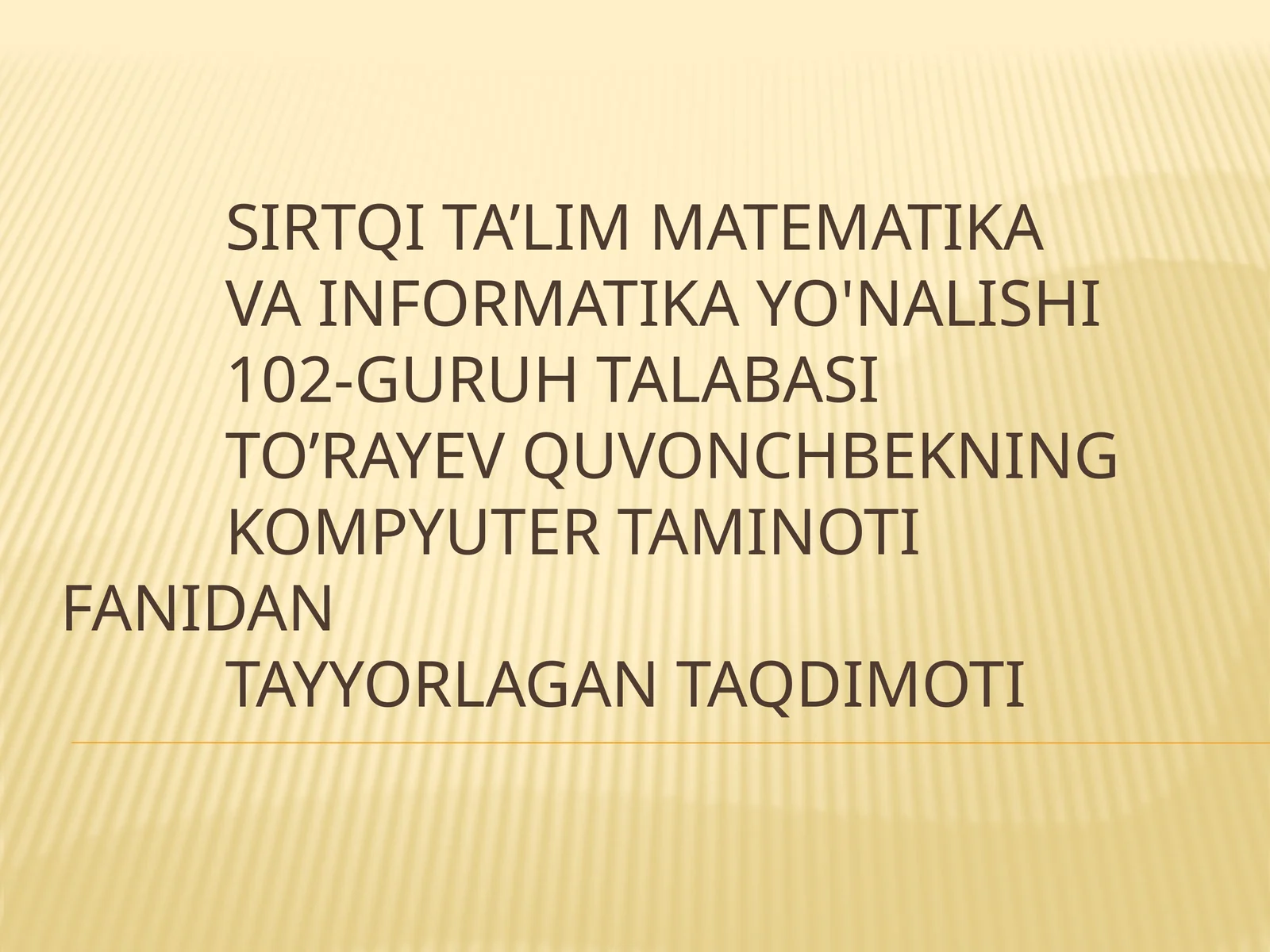 ARXIVLASHTIRISH DASTURI BILAN ISHLASH