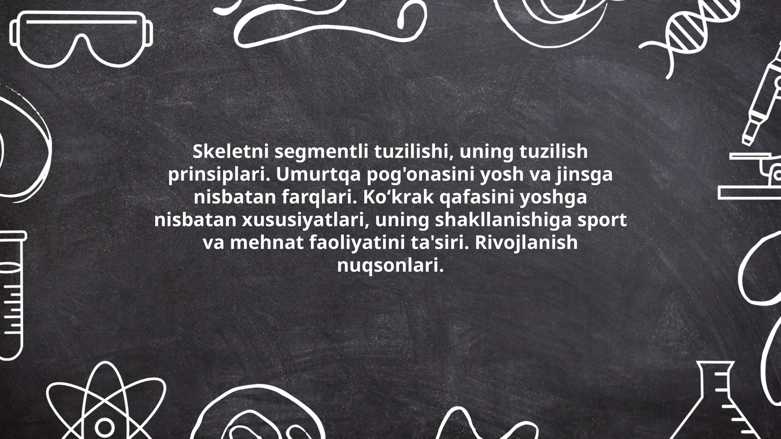 Skeletni segmentli tuzilishi