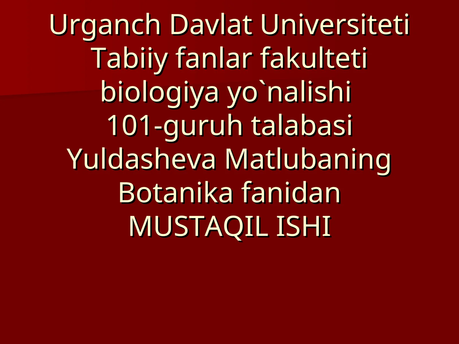 Novda va uning morfologiyasi, anatomiyasi, metamorfozi