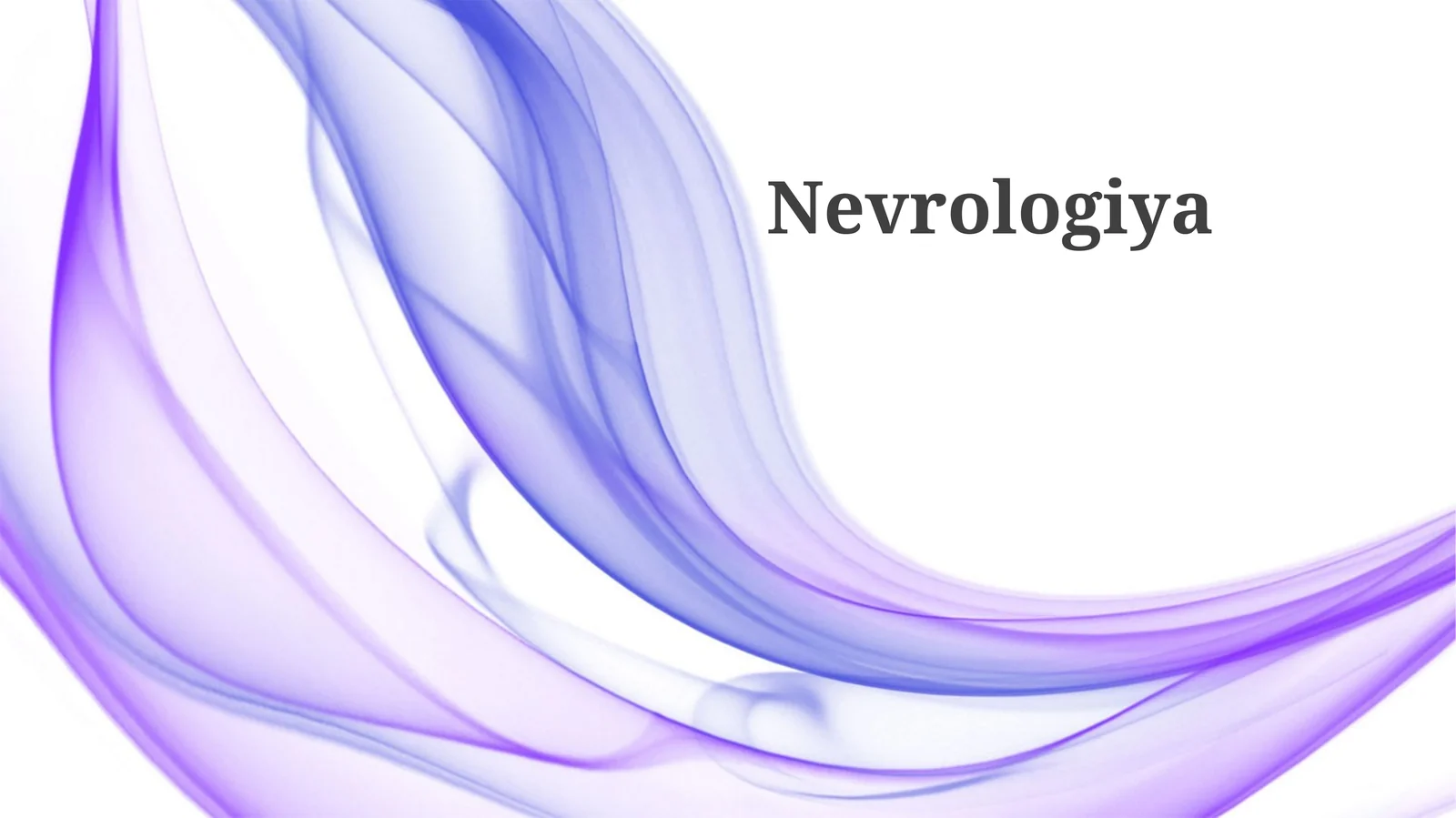 Nevrologiya