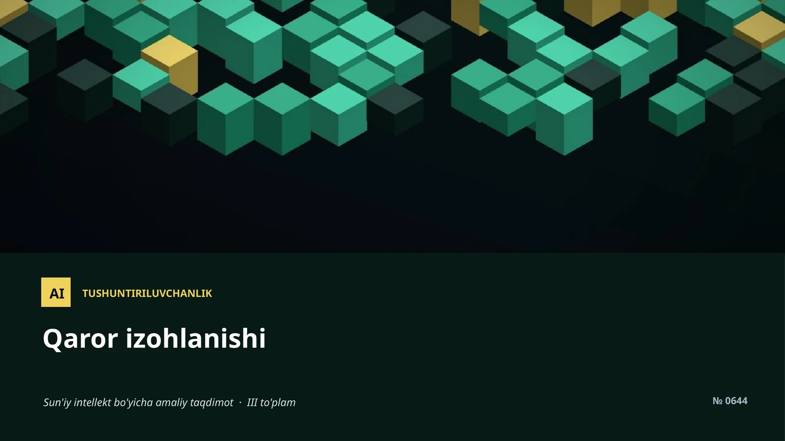 Qaror izohlanishi