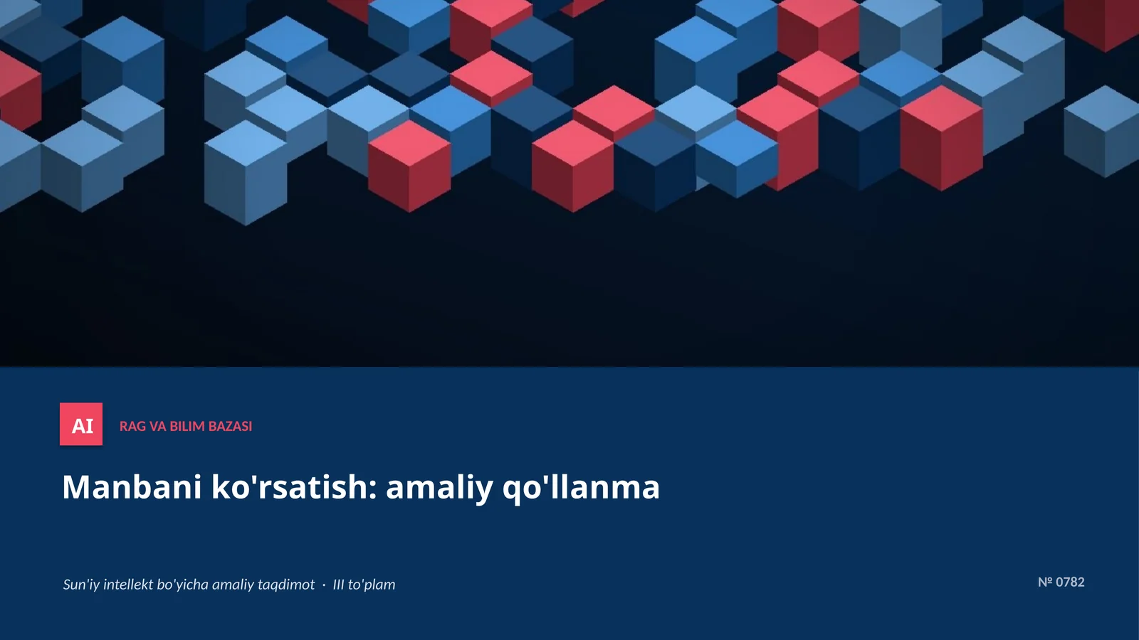Manbani ko'rsatish: amaliy qo'llanma