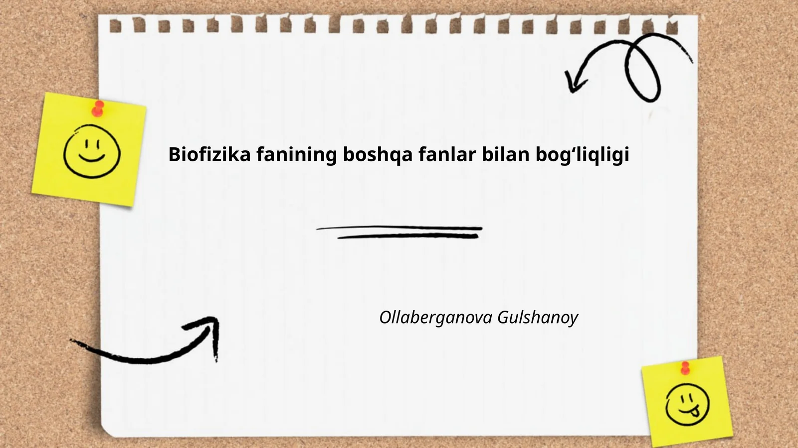 Biofizika fanining boshqa fanlar bilan bogʻliqligi