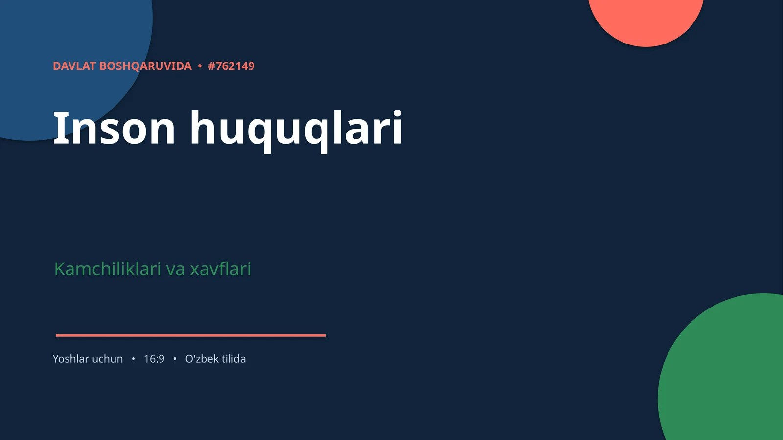Inson huquqlari
