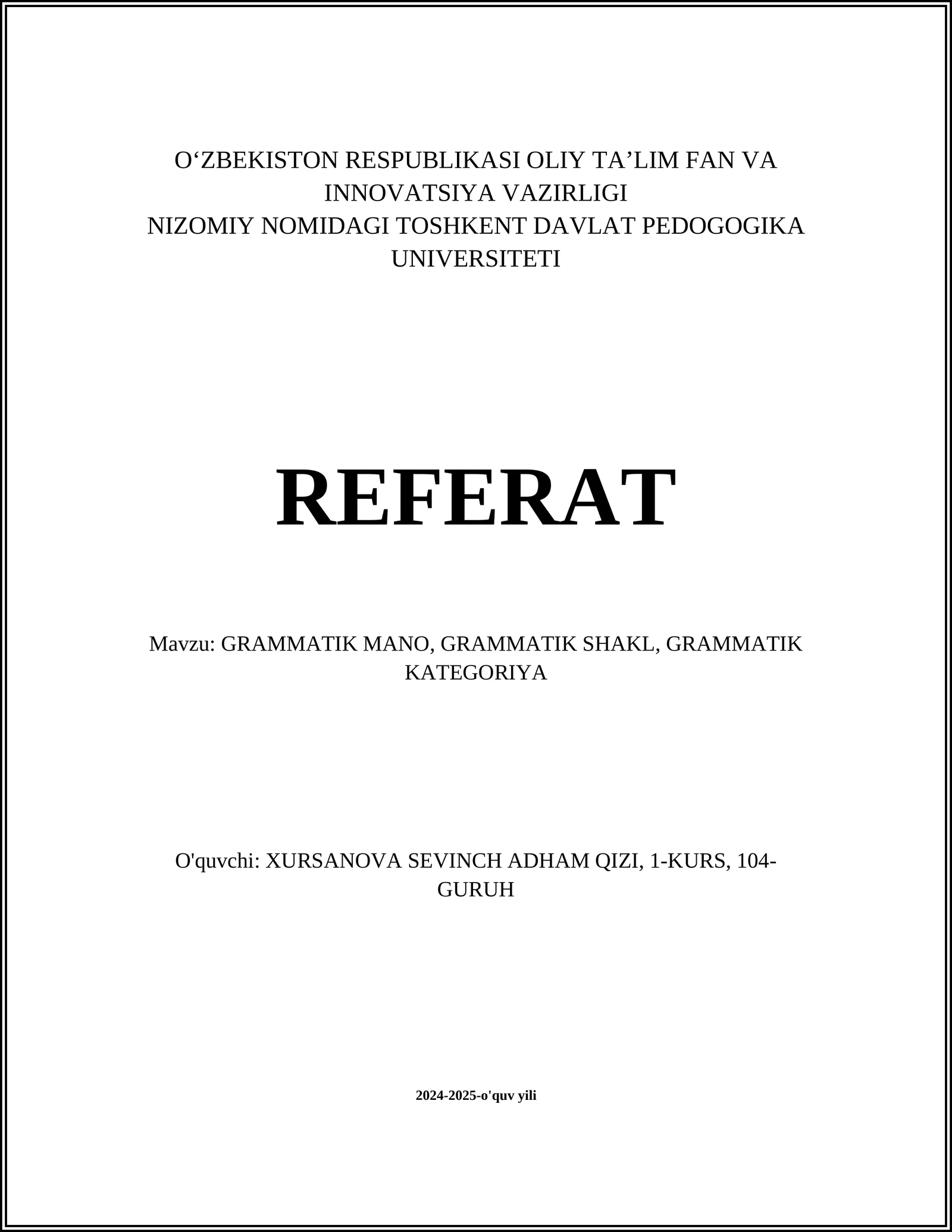 Grammatik tahlil