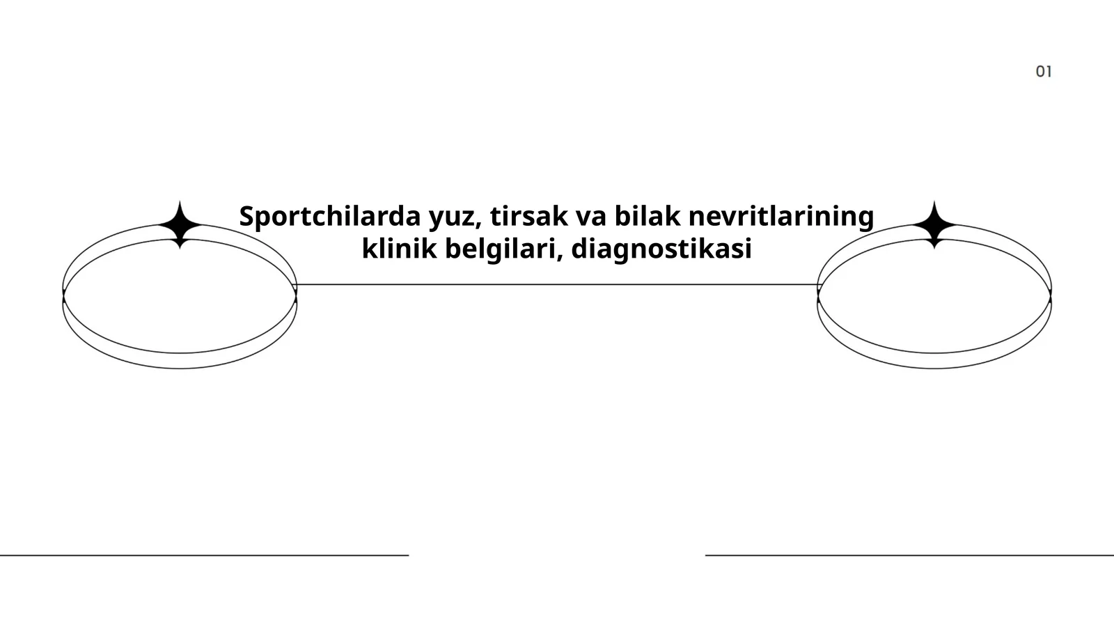 Sportchilarda yuz, tirsak va bilak nevritlarining klinik belgilari, diagnostikasi
