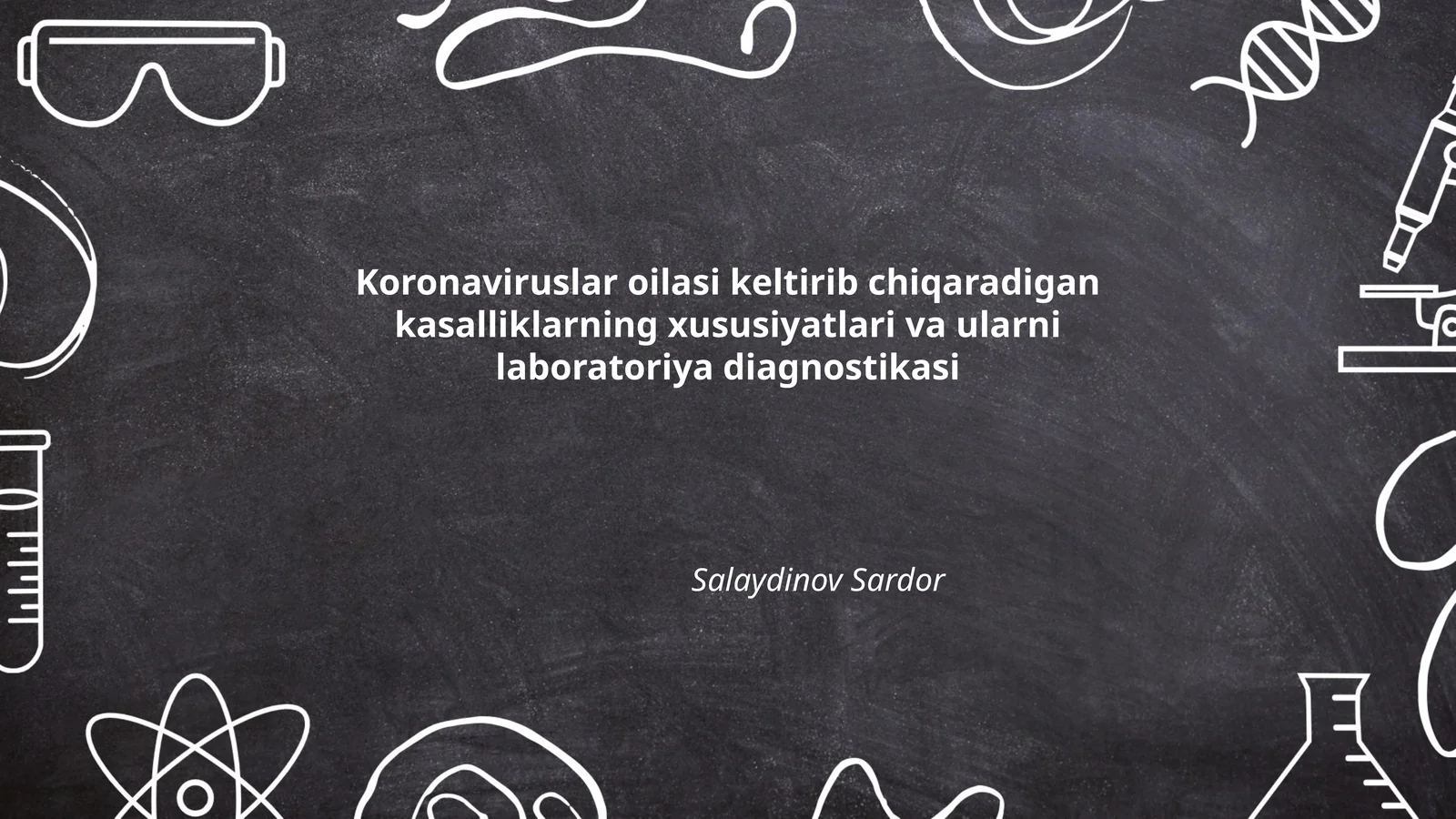 Koronaviruslar oilasi keltirib chiqaradigan kasalliklarning xususiyatlari va ularni laboratoriya diagnostikasi