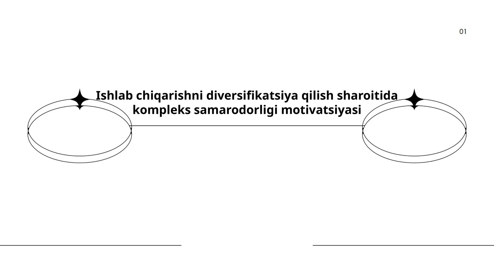 Ishlab chiqarishni diversifikatsiya qilish sharoitida kompleks samarodorligi motivatsiyasi
