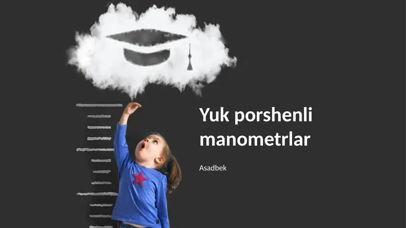 Pistonli manometrlar