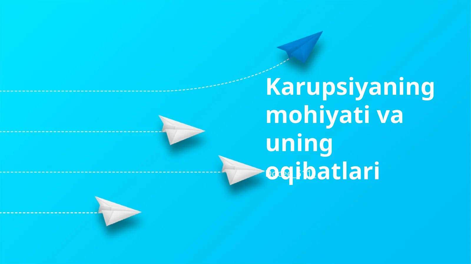 Korrupsiyaning mohiyati va uning oqibatlari