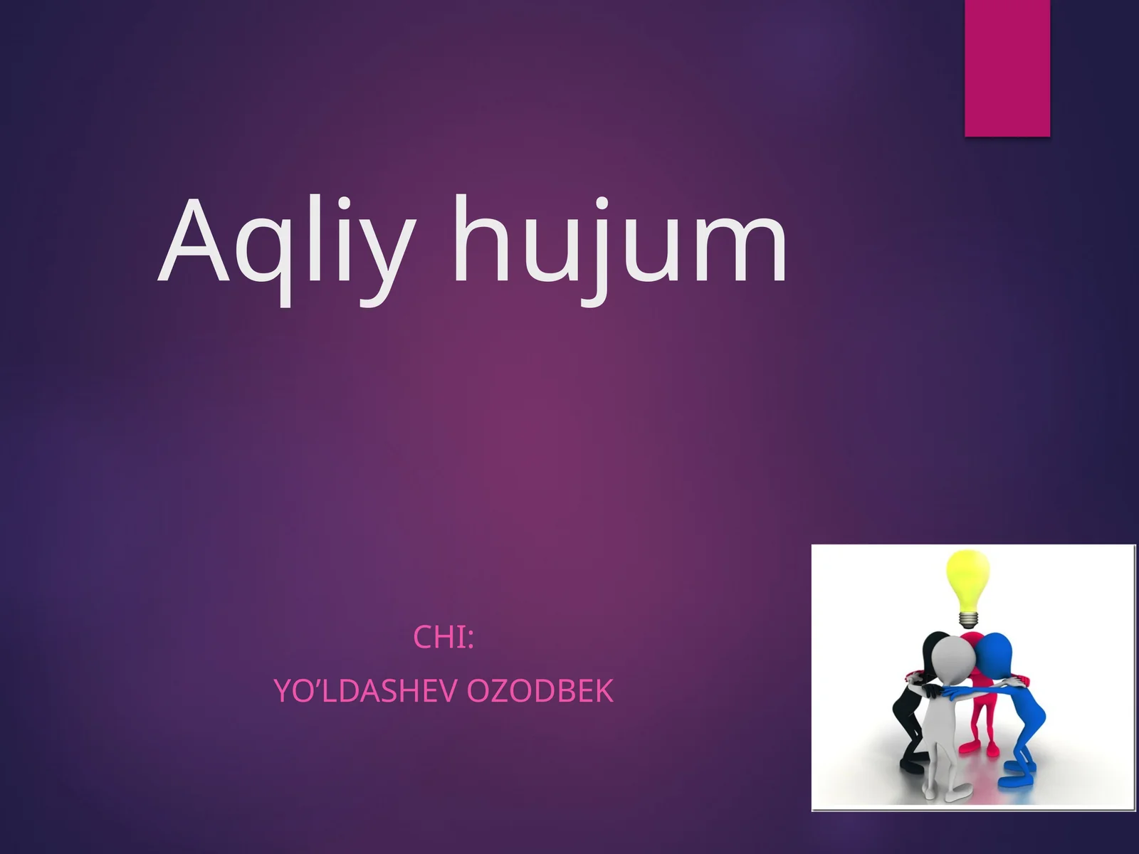 Aqliy hujum