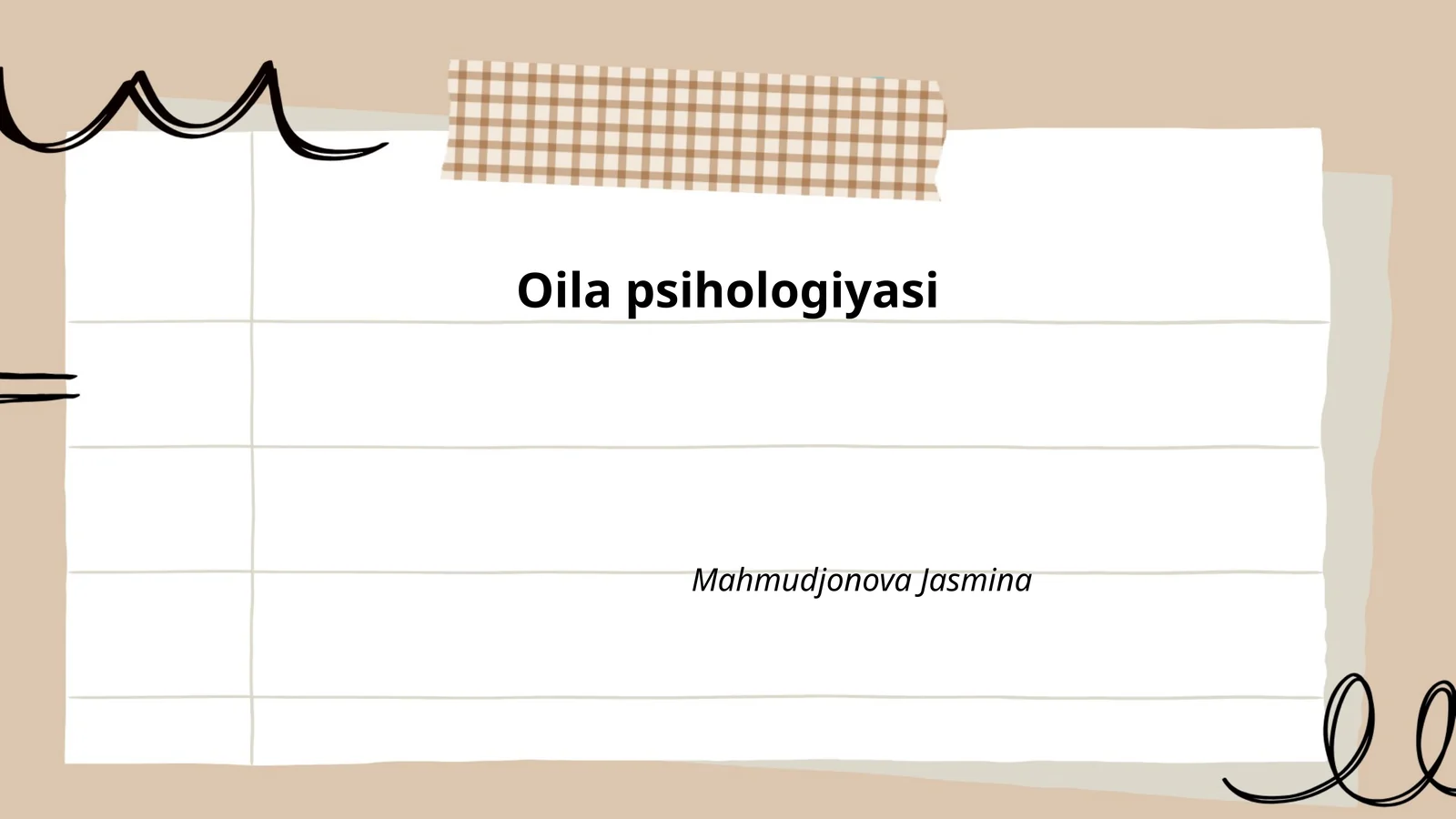 Oila psihologiyasi
