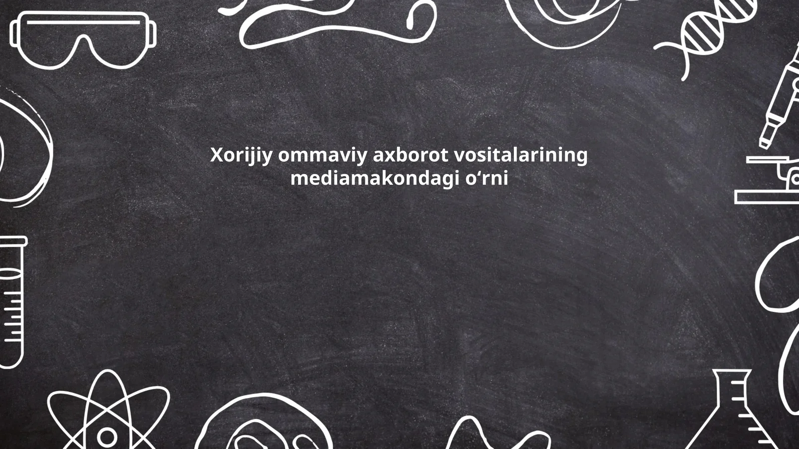 Xorijiy ommaviy axborot vositalarining mediamakondagi oʻrni