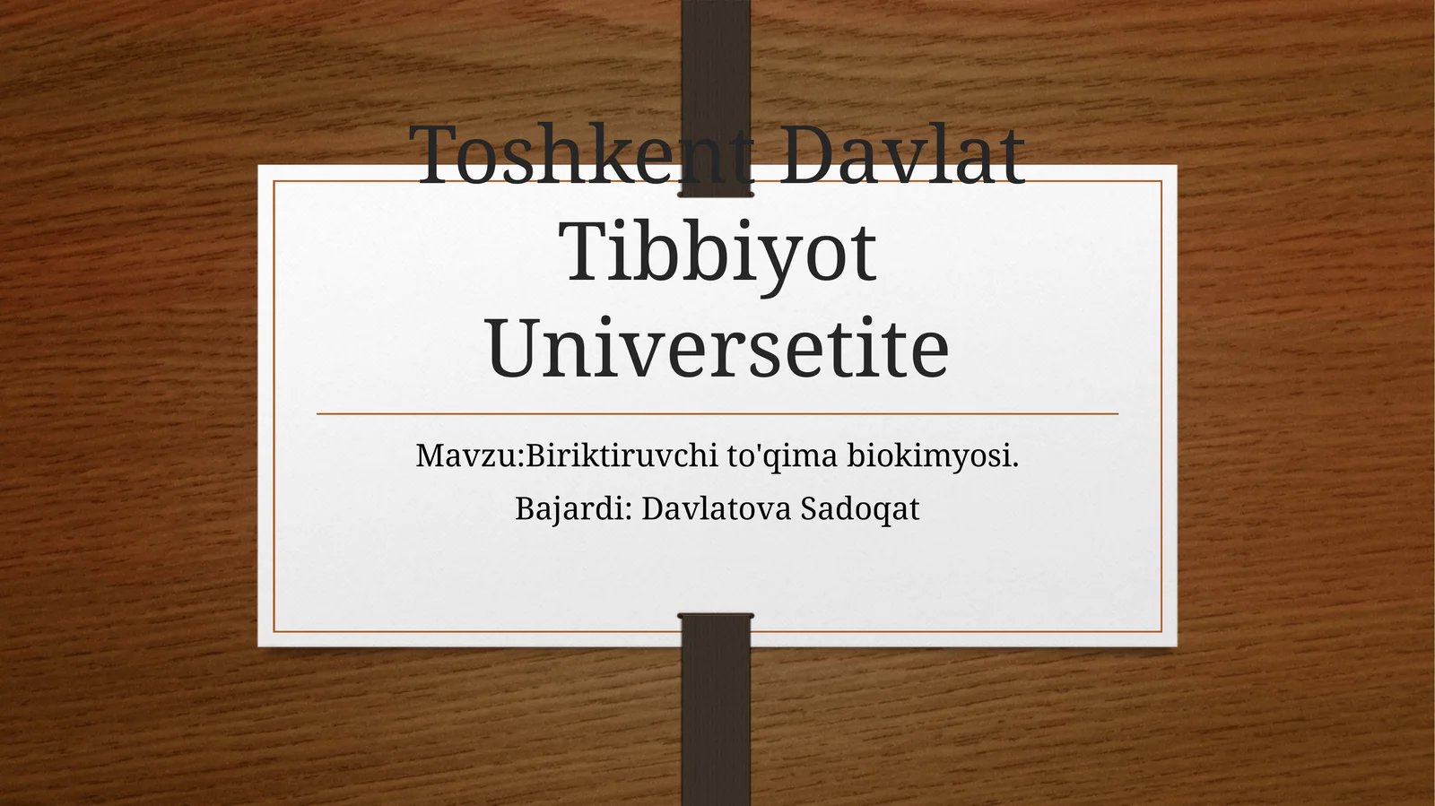 Biriktiruvchi toʻqima biokimyosi