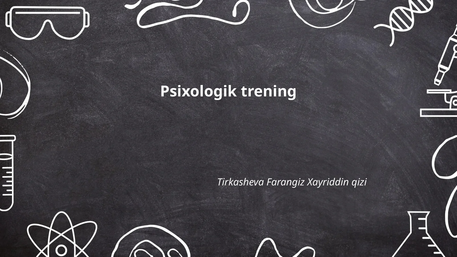 Psixologik trening