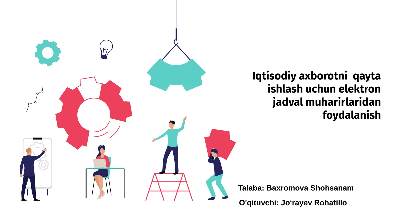 Elektron jadval muharirlaridan foydalanish
