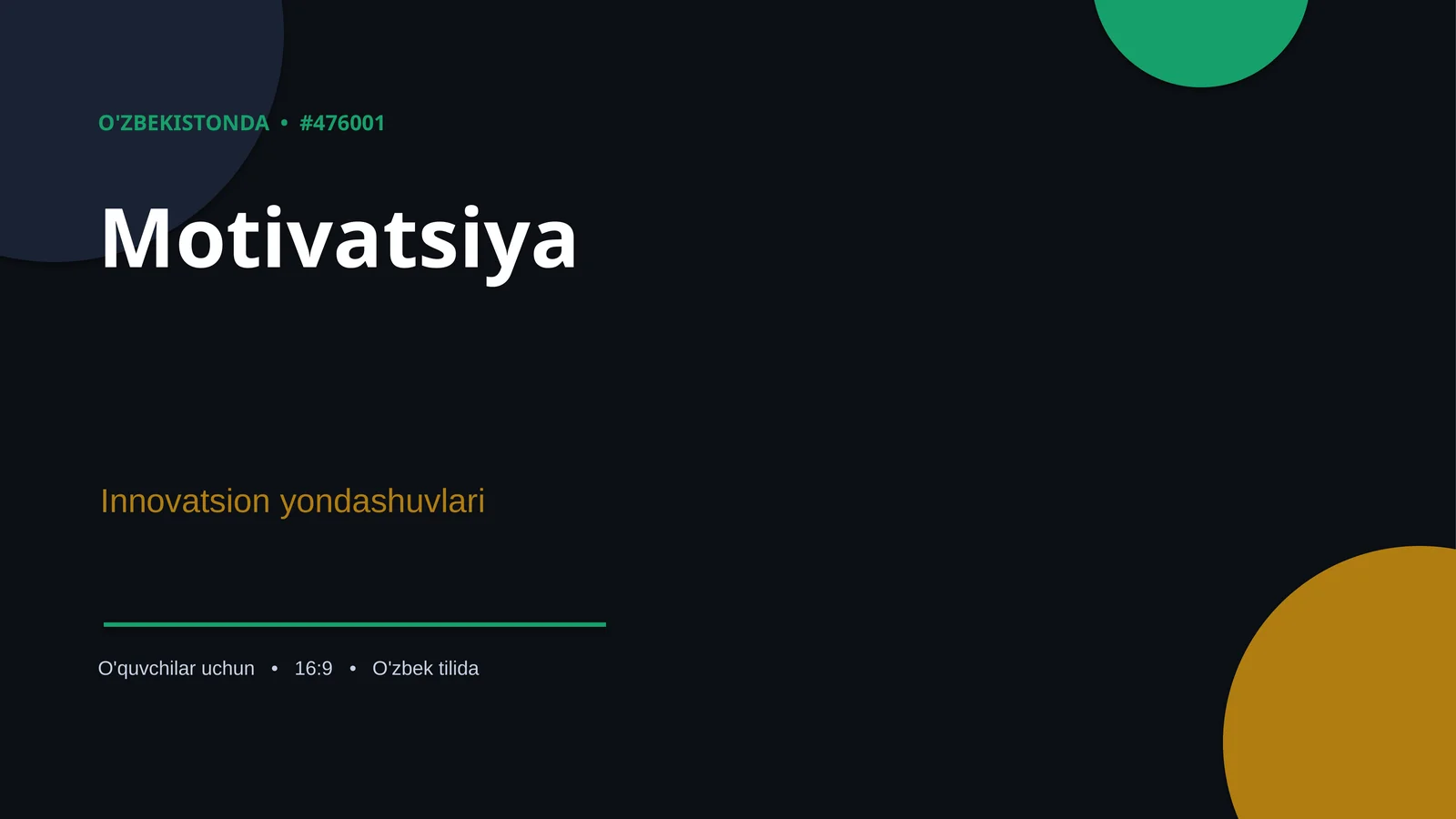 Motivatsiya