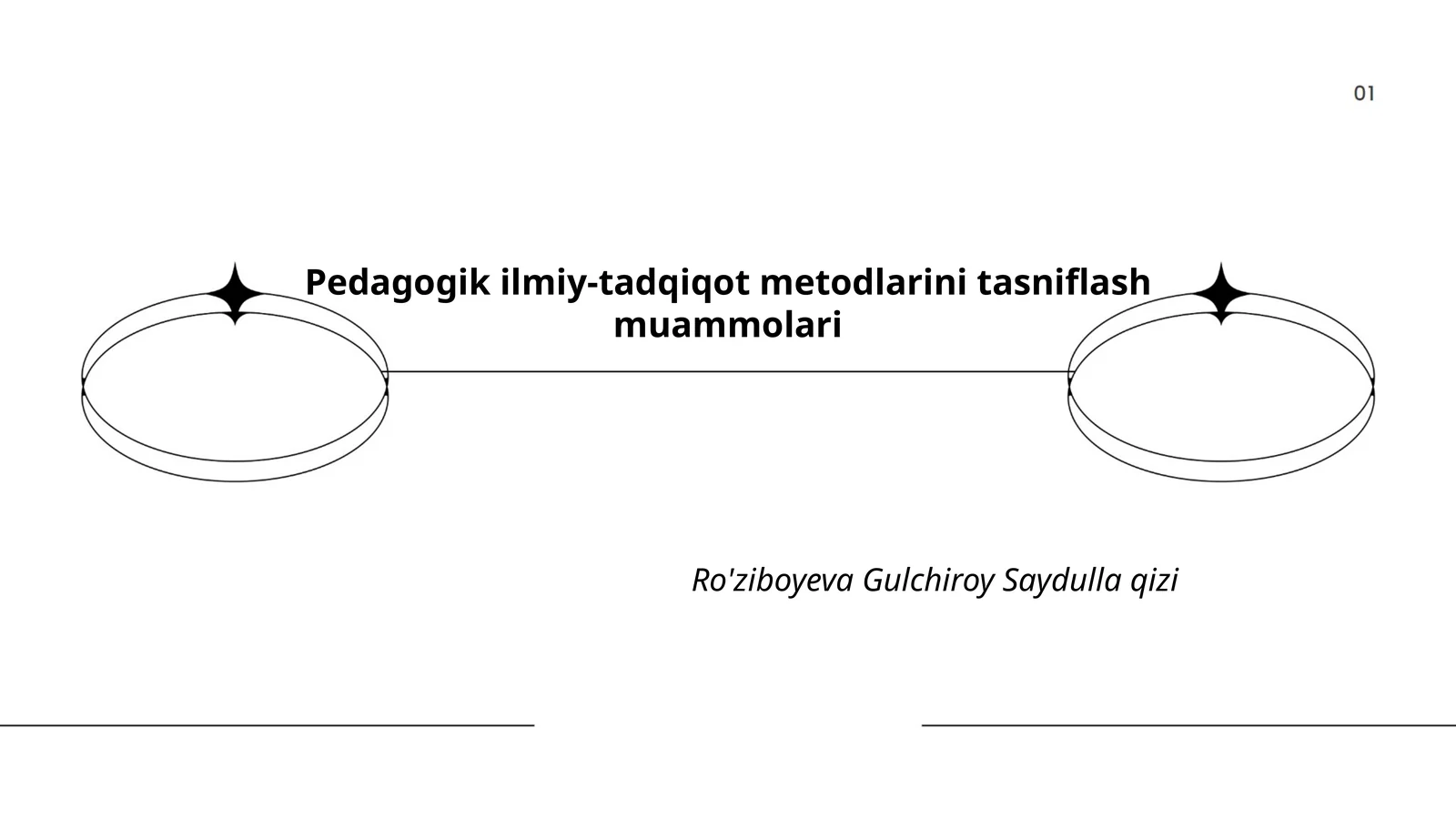 Pedagogik ilmiy-tadqiqot metodlarini tasniflash muammolari