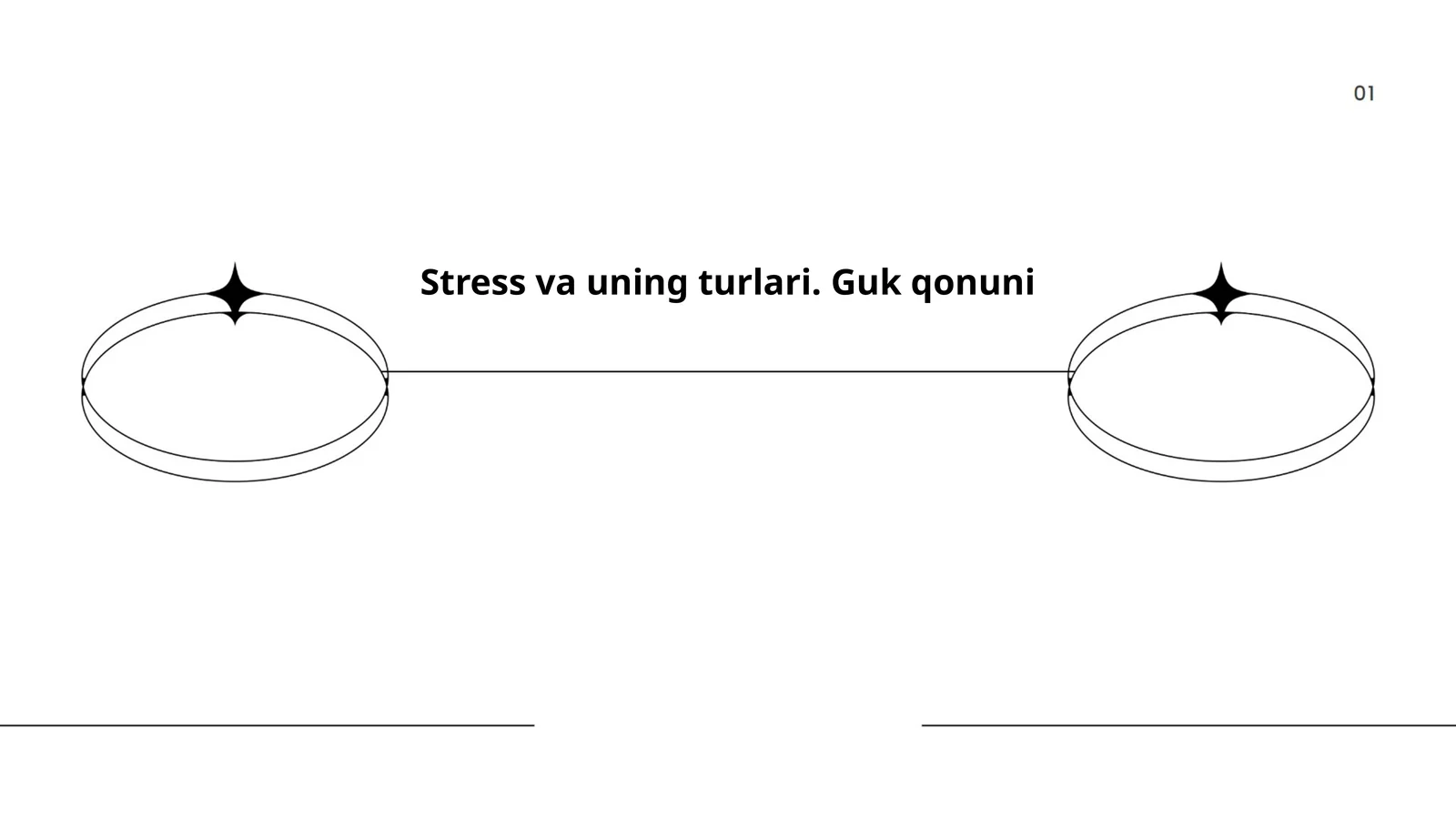 Stress va uning turlari. Guk qonuni