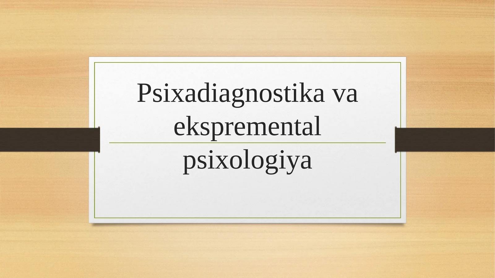 Psixadiagnostikavaeksprementalpsixologiya