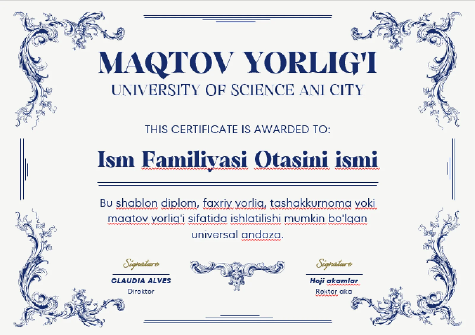 MAQTOV YORLIG'I
