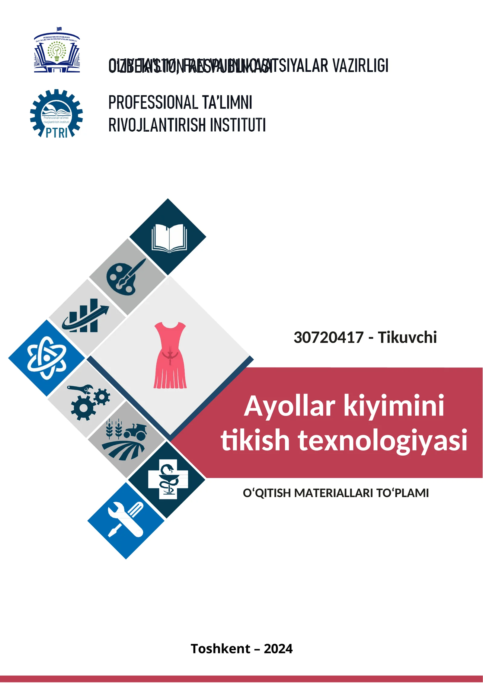 Ayollar kiyimini Tikish Texnologiyasi