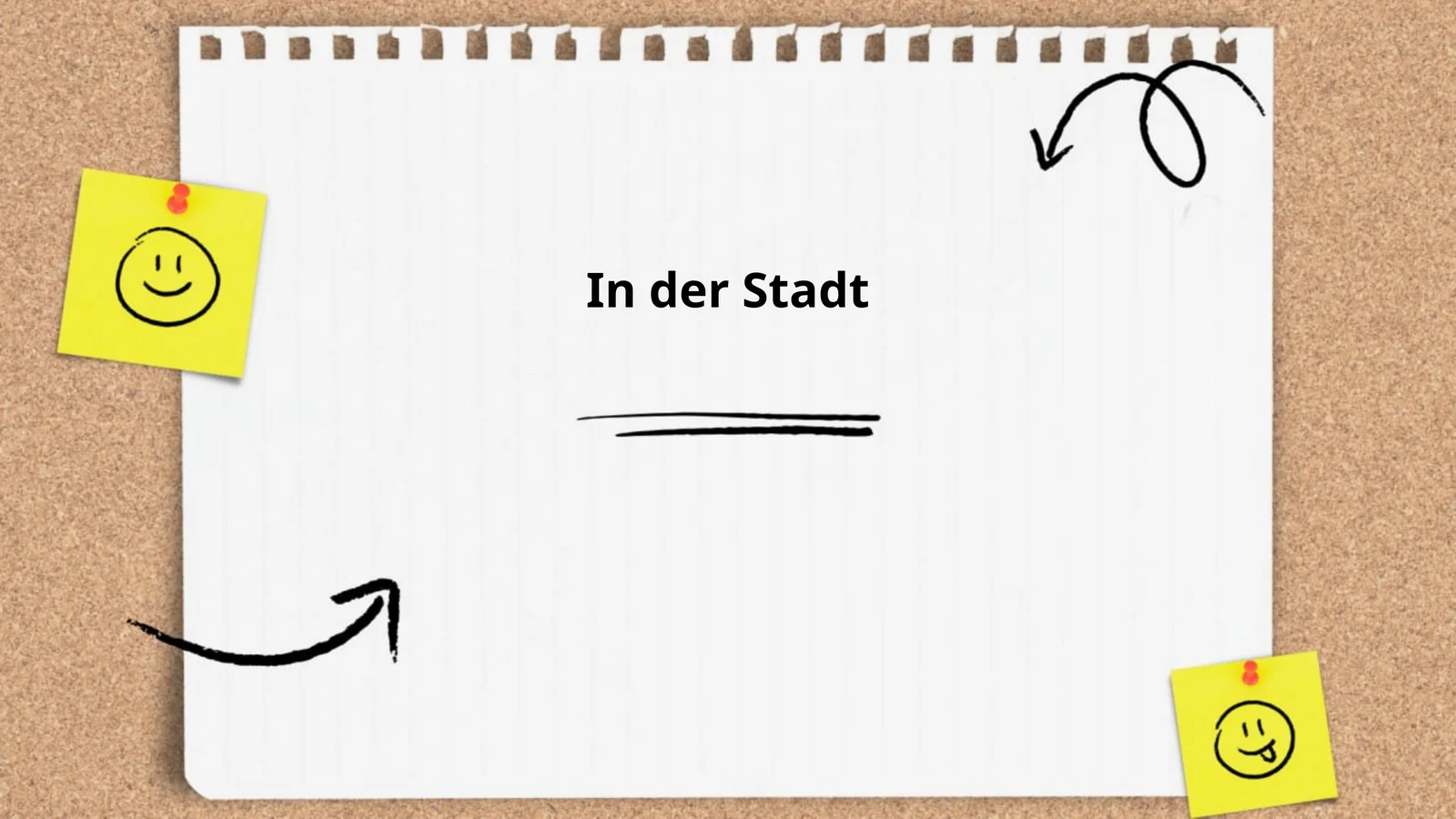 In der Stadt