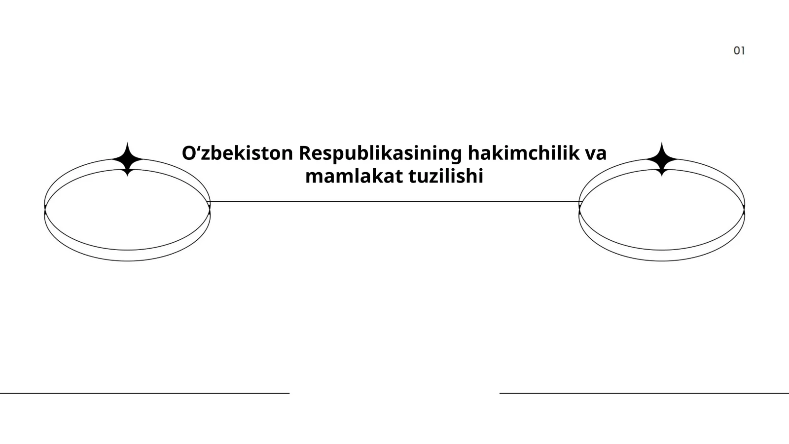 Oʻzbekiston Respublikasining hakimchilik va mamlakat tuzilishi