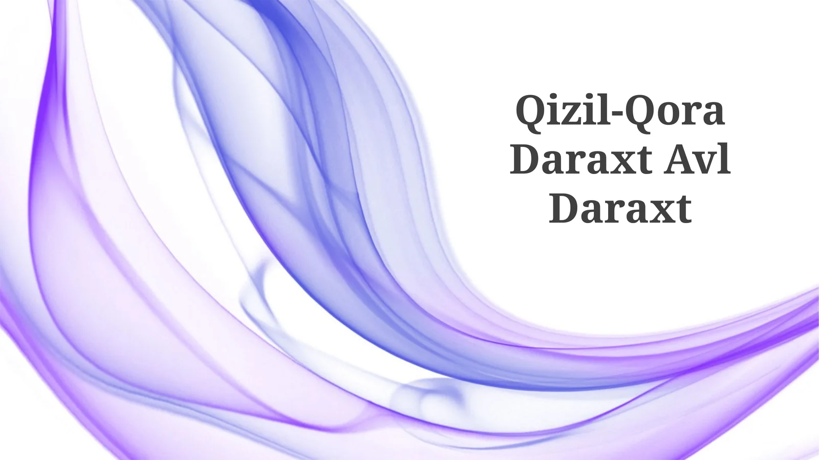 Qizil-Qora Daraxt Avl Daraxt