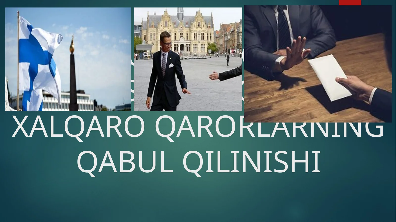 KORRUPSIGA QARSHI KURASHISH BO’YICHA XALQARO QARORLARNING QABUL QILINISHI