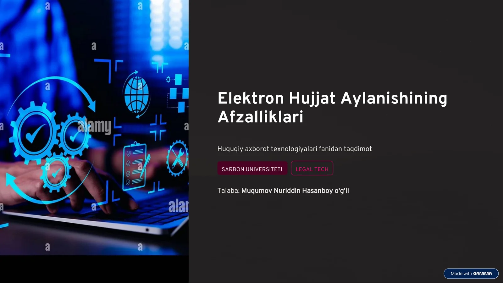 Elektron Hujjat Aylanishining Afzalliklari