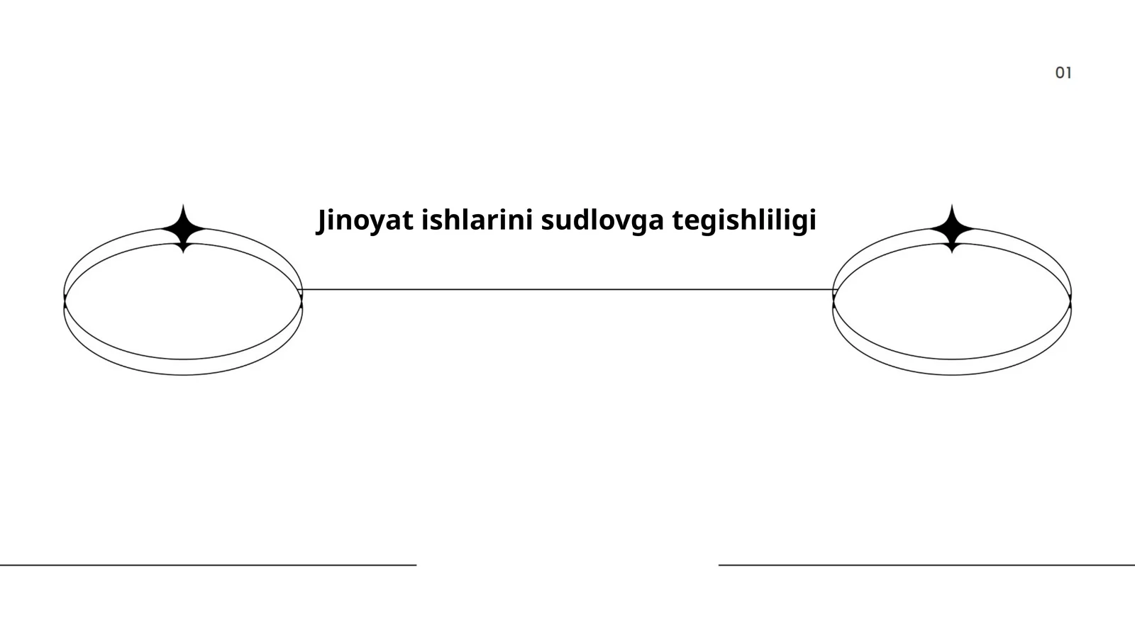 Jinoyat ishlarini sudlovga tegishliligi