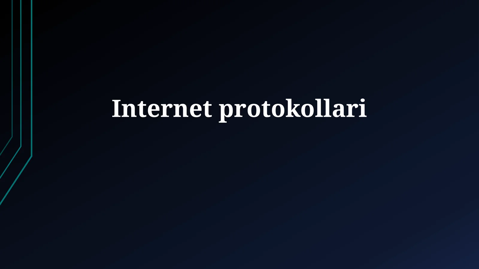 Internetprotokollari