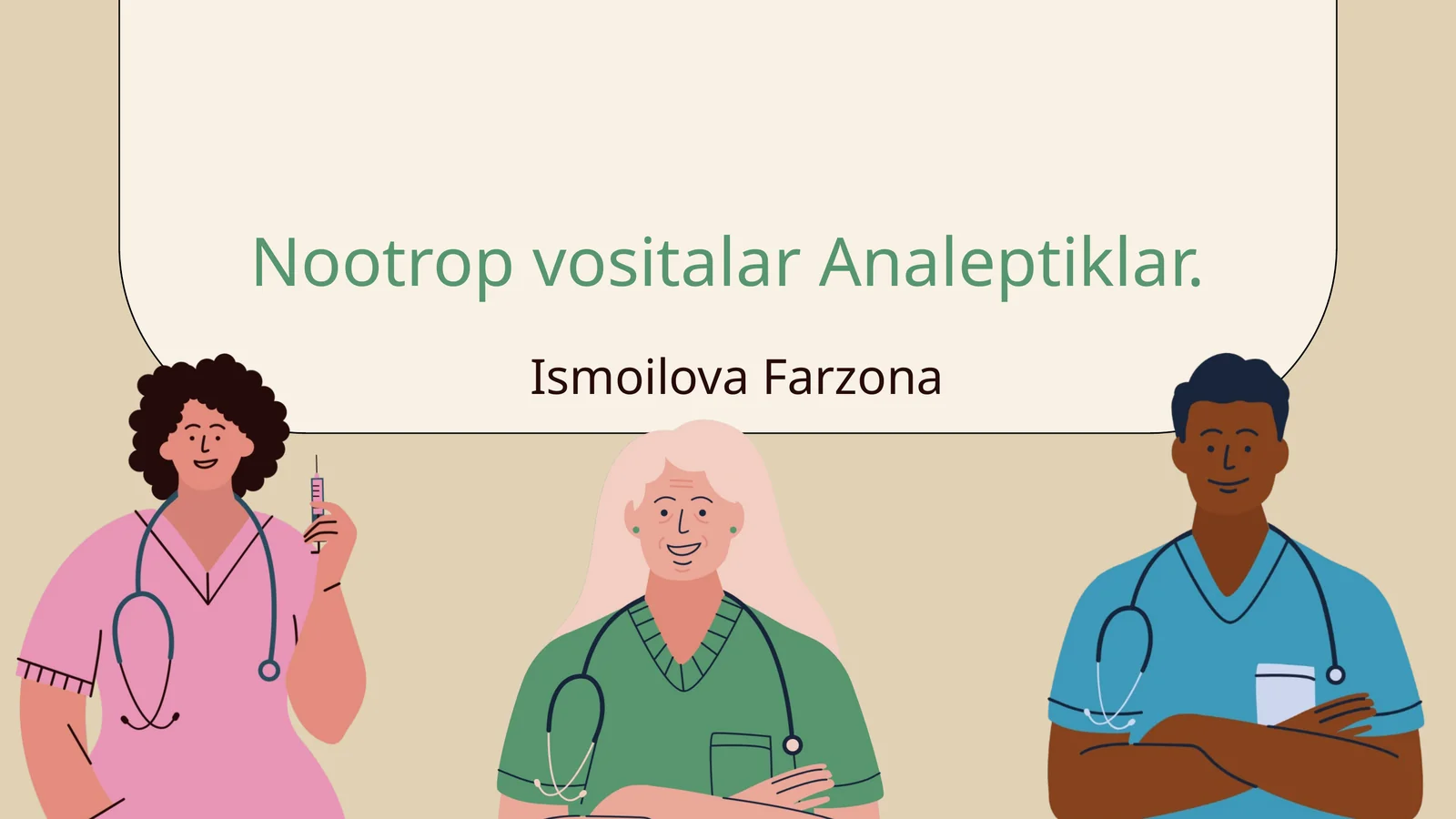 Nootrop vositalar Analeptiklar