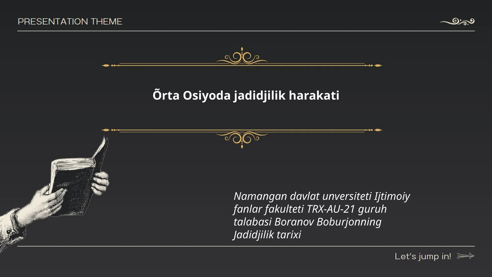 Jadidjilik tarixi