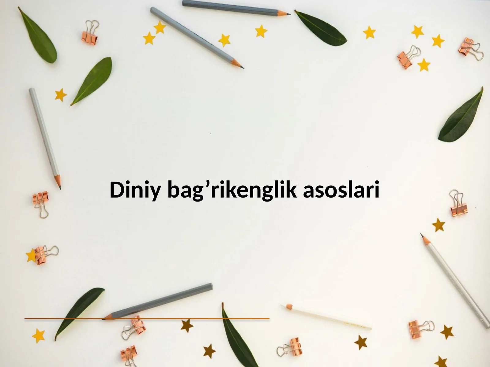 Tolerantlikning diniy asislaripptx