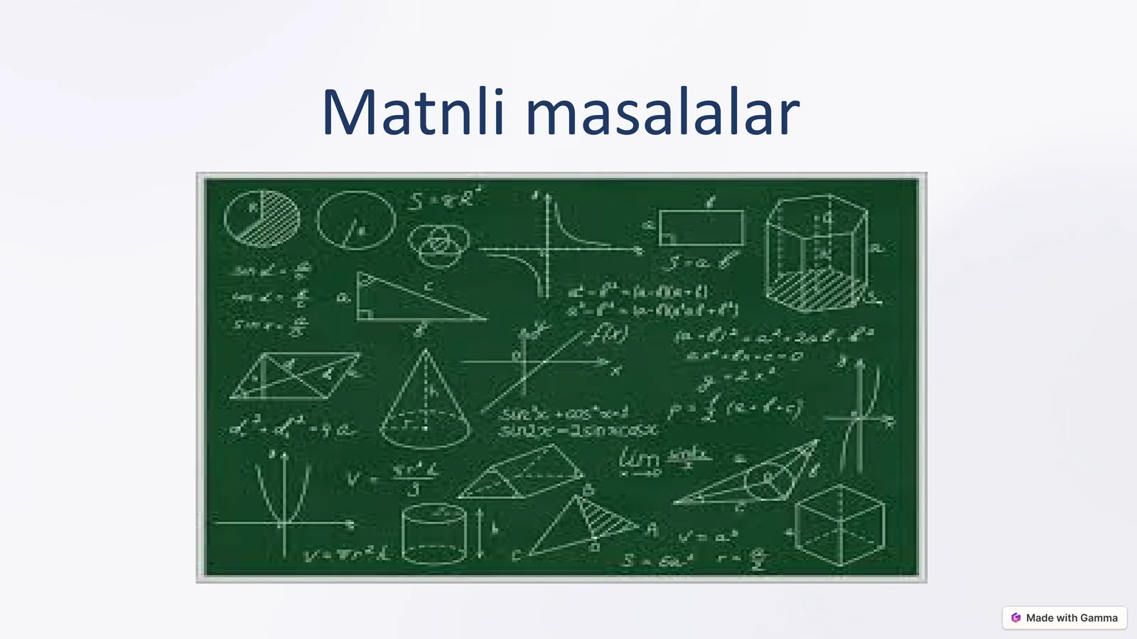 Matnli masalalar