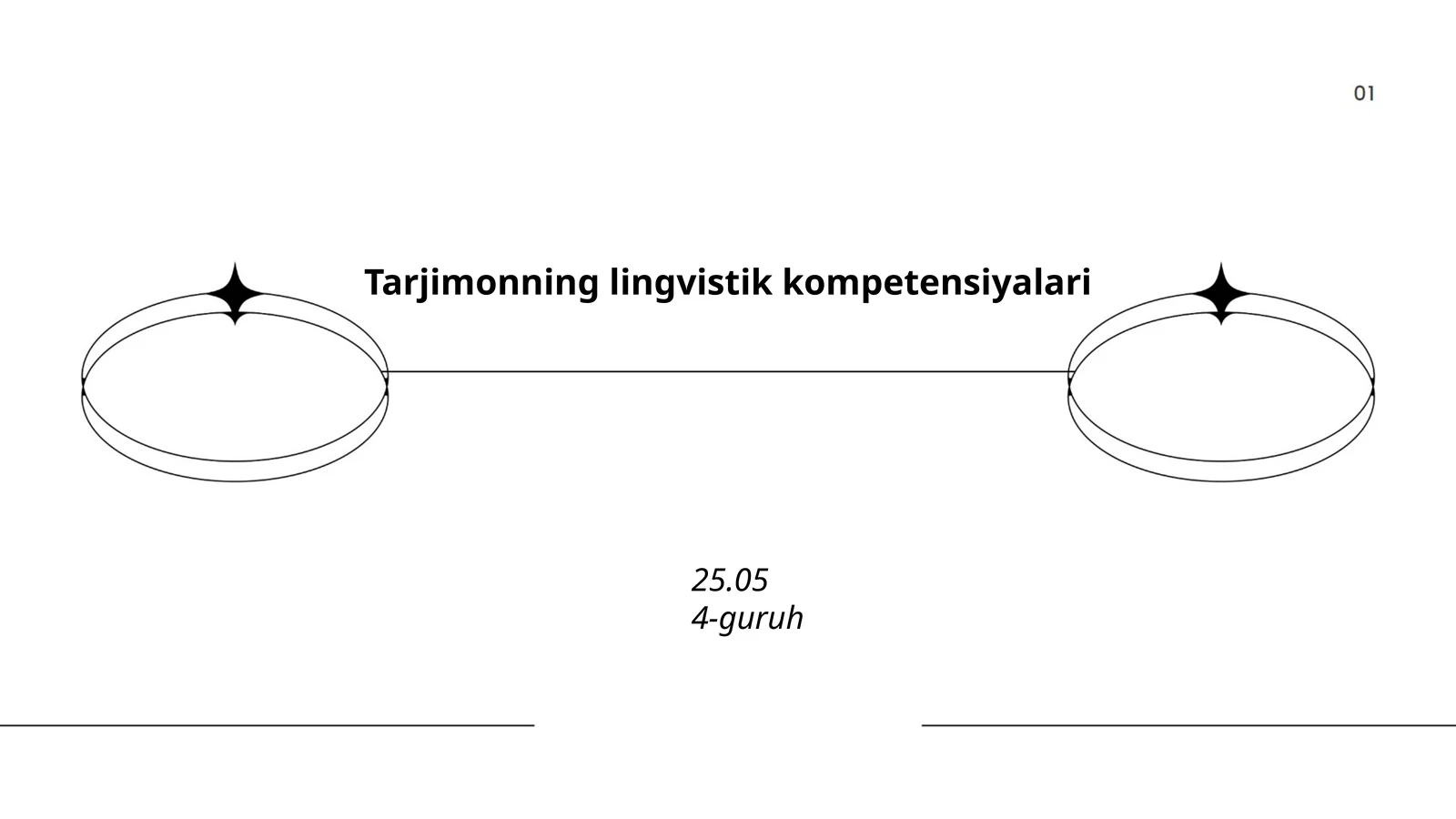 Tarjimonning lingvistik kompetensiyalari