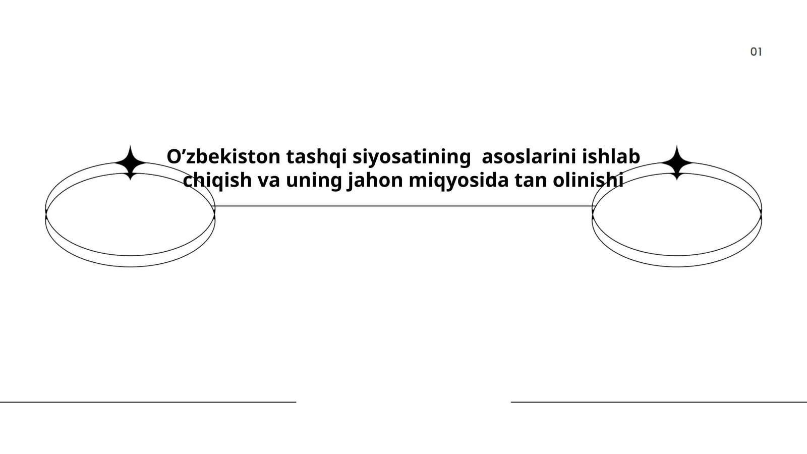 O'zbekiston tashqi siyosatining asoslarini ishlab chiqish va uning jahon miqyosida tan olinishi