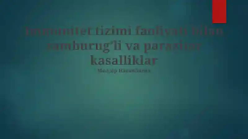 Zamburug'lar va parazitlarga qarshi moslashuvchan immunitet